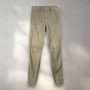 Abercrombie & Fitch Skinny Jeans Women’s 0 W25 Khaki Slim Cargo Gorpcore Utility